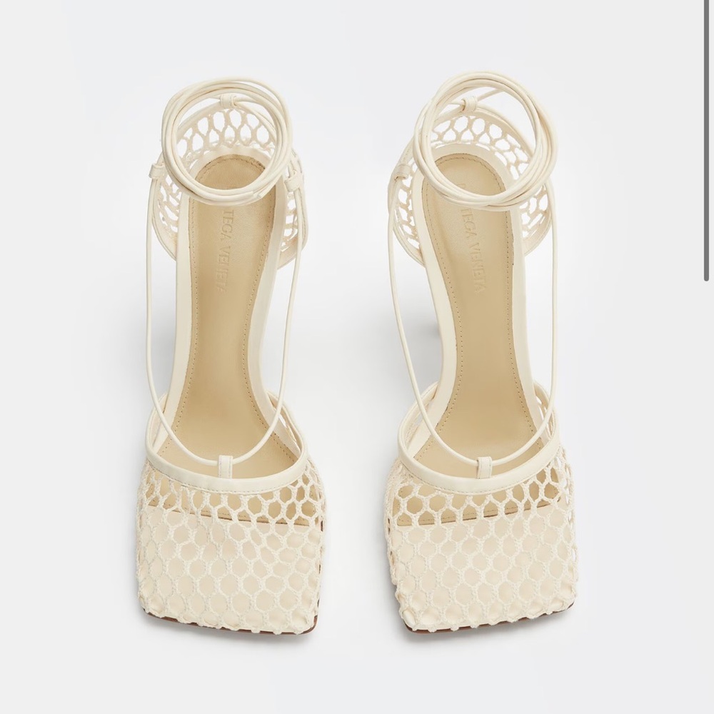 Bottega Veneta Stretch Lace Up Sandal: Toile